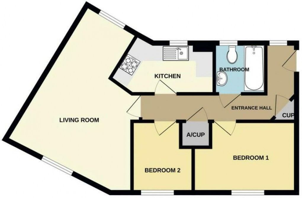 Floorplan for Longridge Way, Weston Village,  Weston-Super-Mare, Somerset