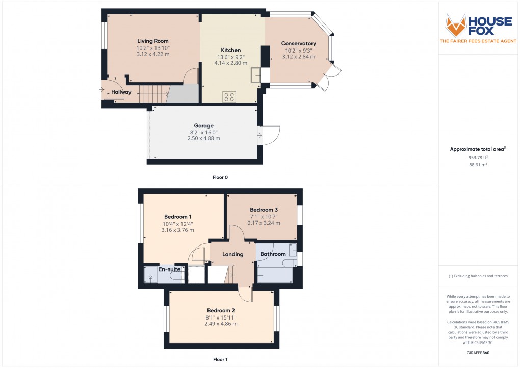 Floorplan for Pennycress, Weston-Super-Mare, Somerset